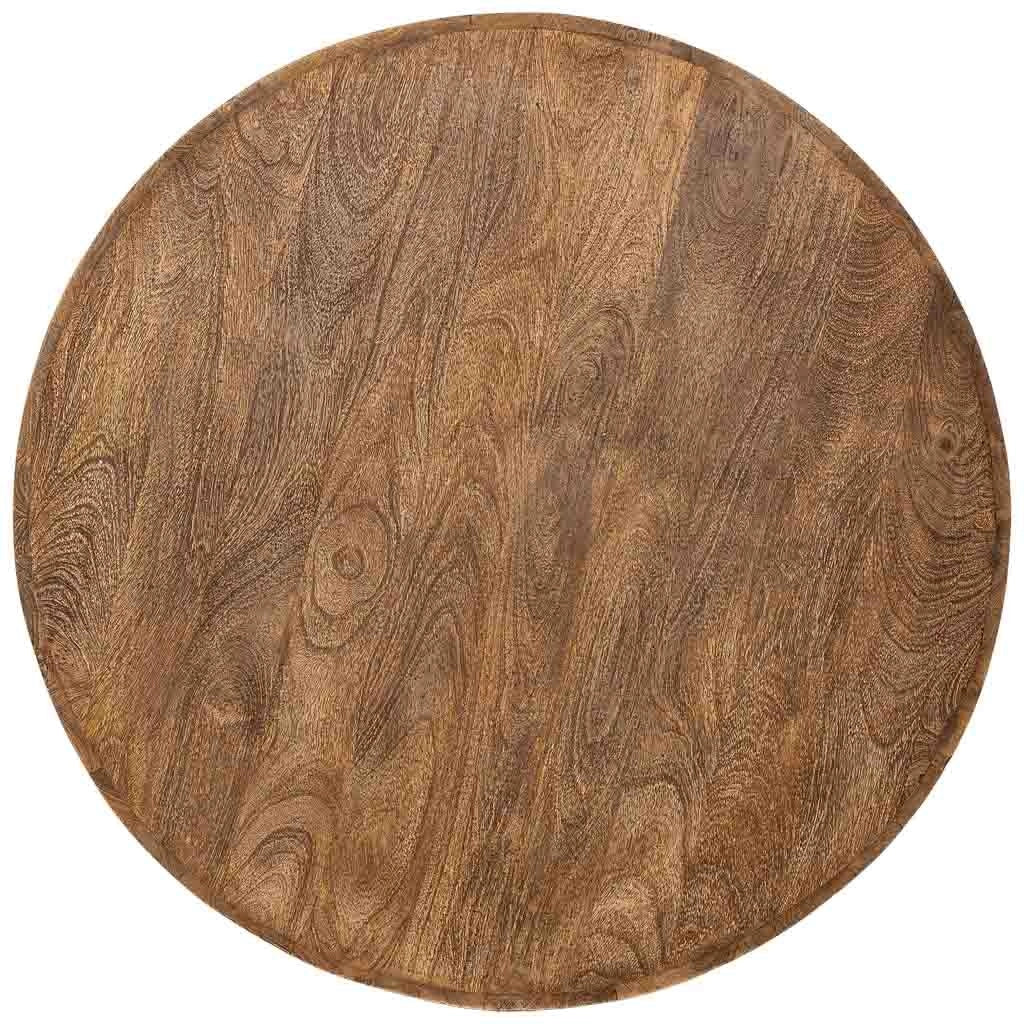 Tavolino da caffè in legno marrone 95x95x48h cm