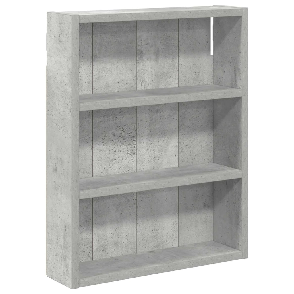 Armadio da bagno a muro Grigio Cemento 40 x 10 x 50 cm