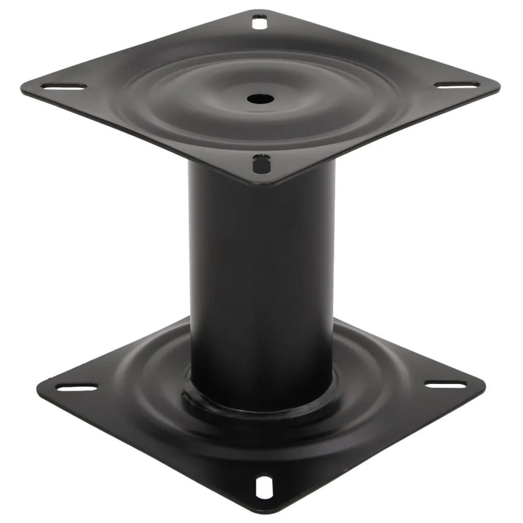 Supporto per Sedile da Barca Nero 18 cm in Acciaio CFW2187089