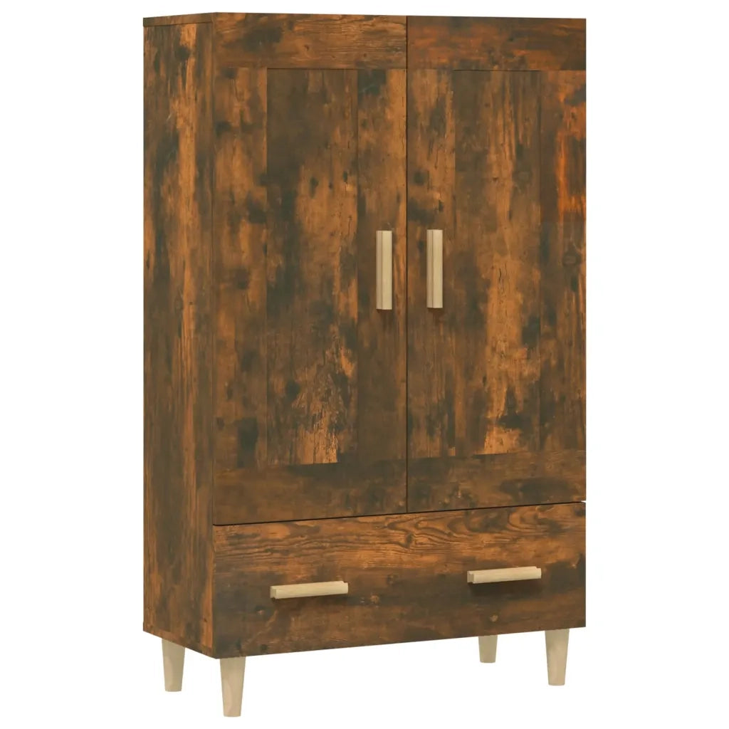 Credenza Rovere Fumo 70x31x115 cm in Legno Multistrato cod mxl 6980