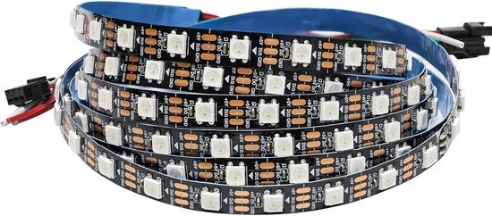 Striscia di LED RGB Pixel 5050 120 LED 2m Flessibile per Decorazioni e Progetti DIY