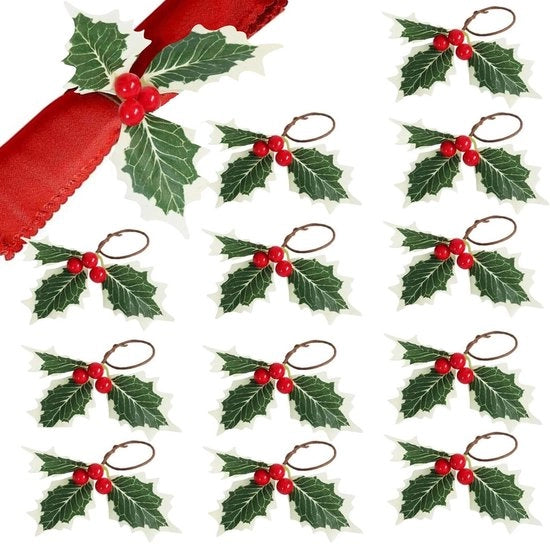 Set di posacenere per Natale 12 pezzi - Portacenere per Natale - Accessori da tavola - Festa di Natale - Design leggero - Portacenere