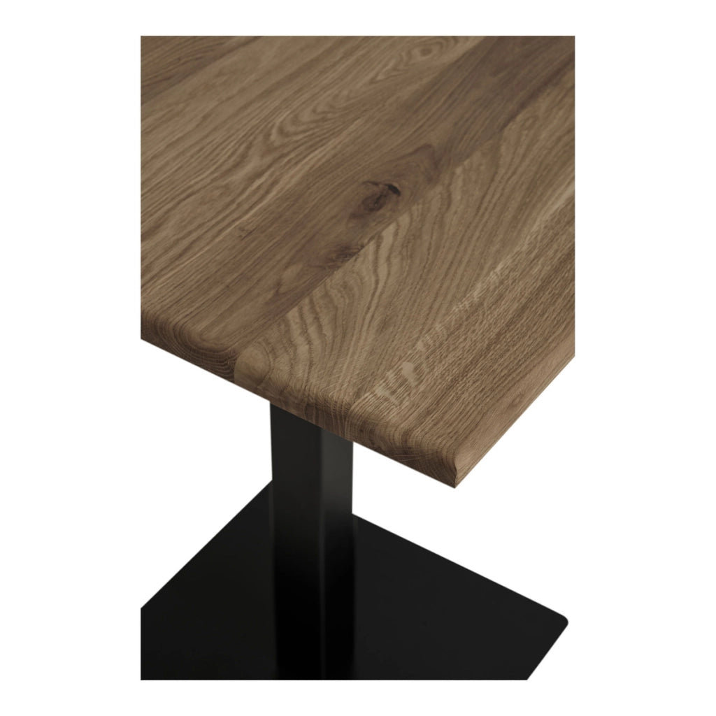 Tavolo Lignano 1, Marrone, Truciolare Melaminico, 70x70x75 cm