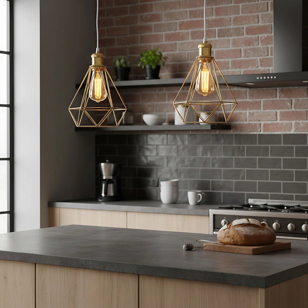 Lampada Pensile Diamante Light Gold 392197