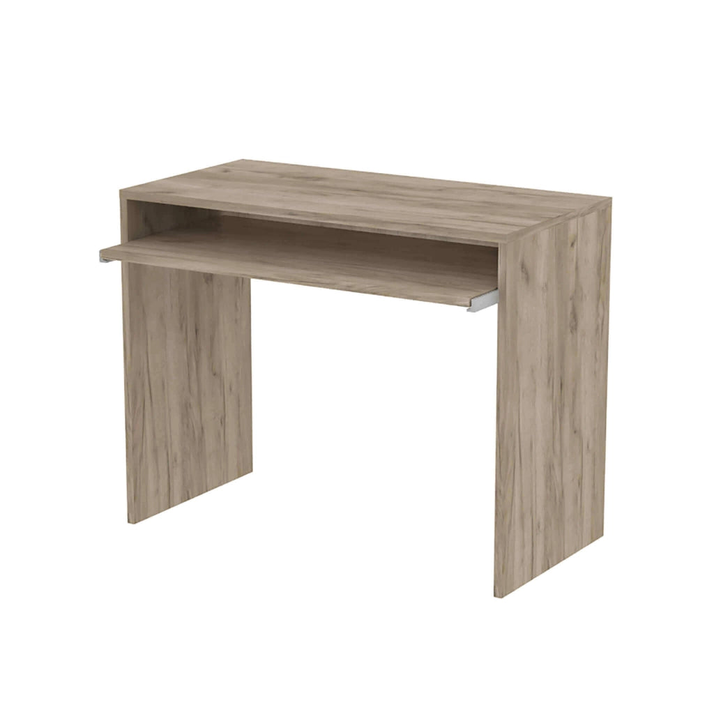 Scrivania con porta tastiera in Legno Composito cm 90x79x45 - ROD