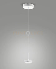 3805-41-102 MONTATURA TONDA BIANCA COMPLETA A LED CCT 2700K - 3000K - 4000K- 14W - 1510 lm 1 LUCE DIMMERABILE
