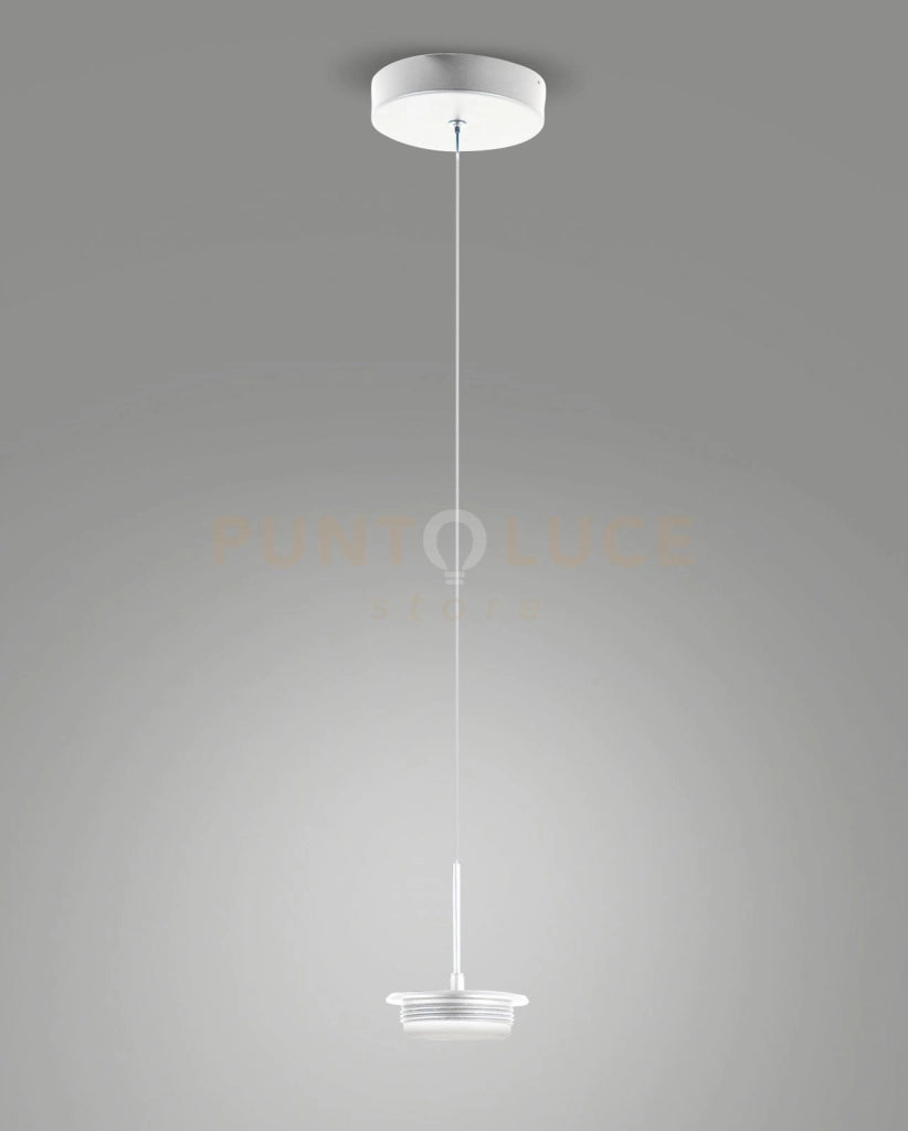 3805-41-102 MONTATURA TONDA BIANCA COMPLETA A LED CCT 2700K - 3000K - 4000K- 14W - 1510 lm 1 LUCE DIMMERABILE
