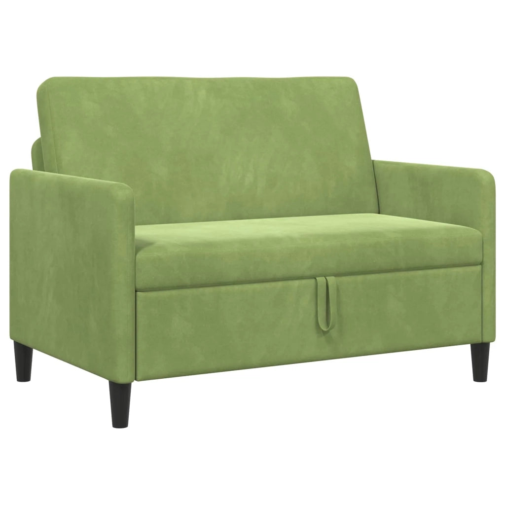 Divano con Storage Verde chiaro 122 x 78 x 87 cm Poliestere 42036908