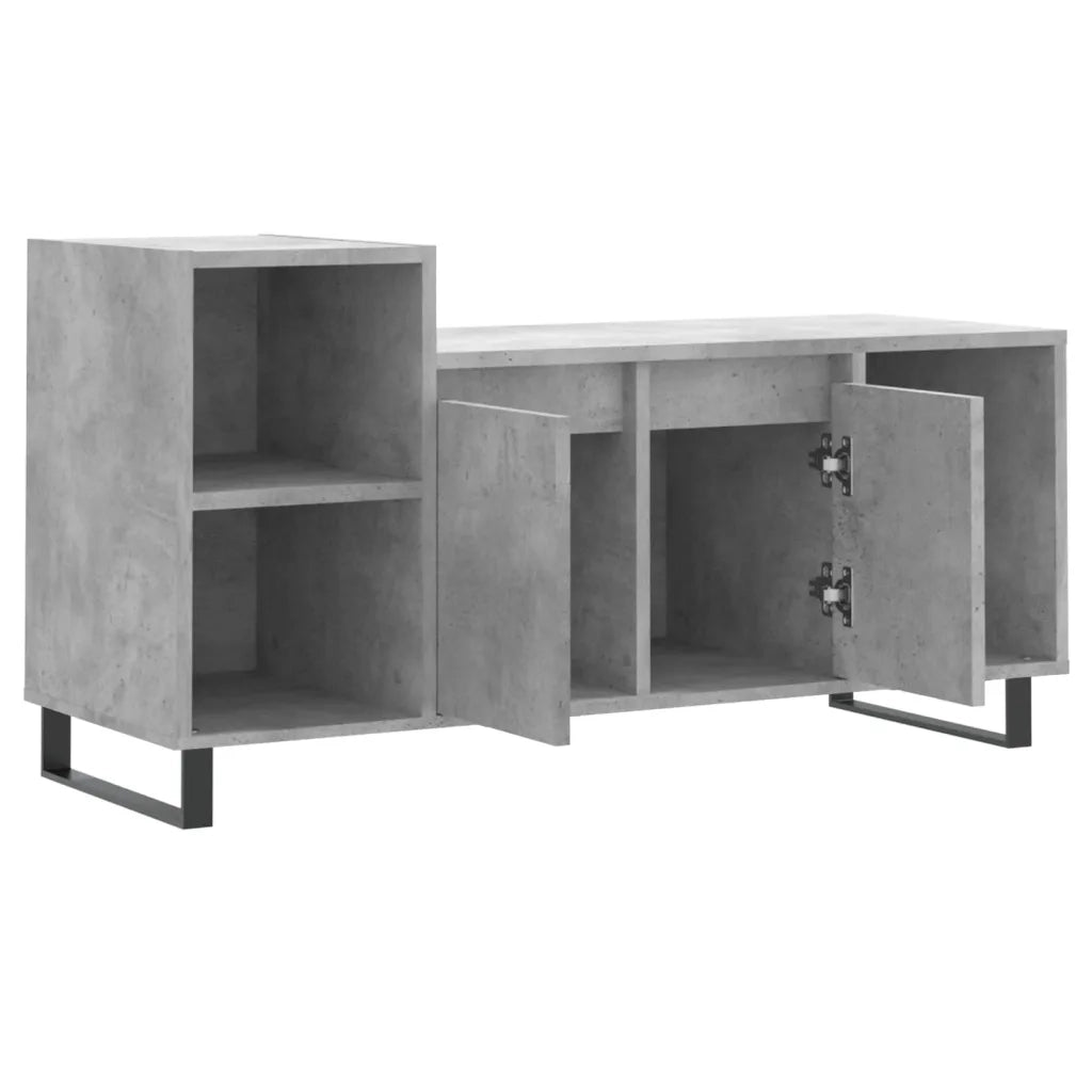 Mobile per TV-Credenza TV-Console TV Grigio Cemento 100x35x55 cm Legno Multistrato 287153
