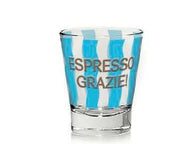 Set 3 Bicchieri Tazzine in Vetro Caffè Bell'Italia Cerve