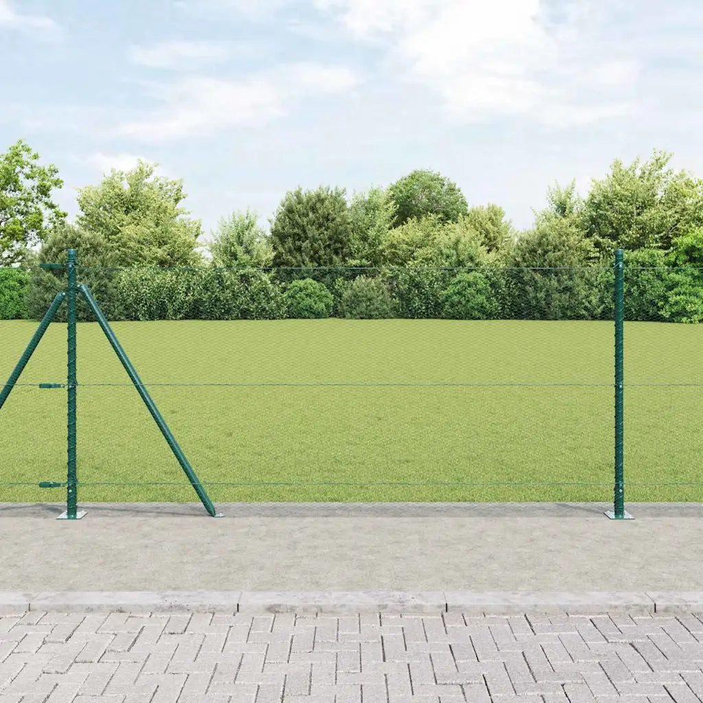 Palo della recinzione Verde 50 x 1 m (rete da 13 mm)