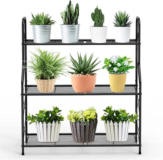 Tavolo per piante - 28,7D x 67,6L x 77,7H centimetri