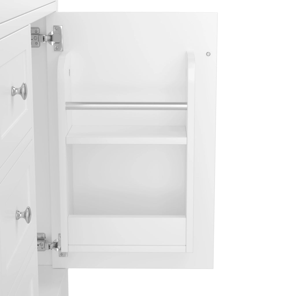 Mobile bagno da terra con lavabo 76x46x87 cm bianco