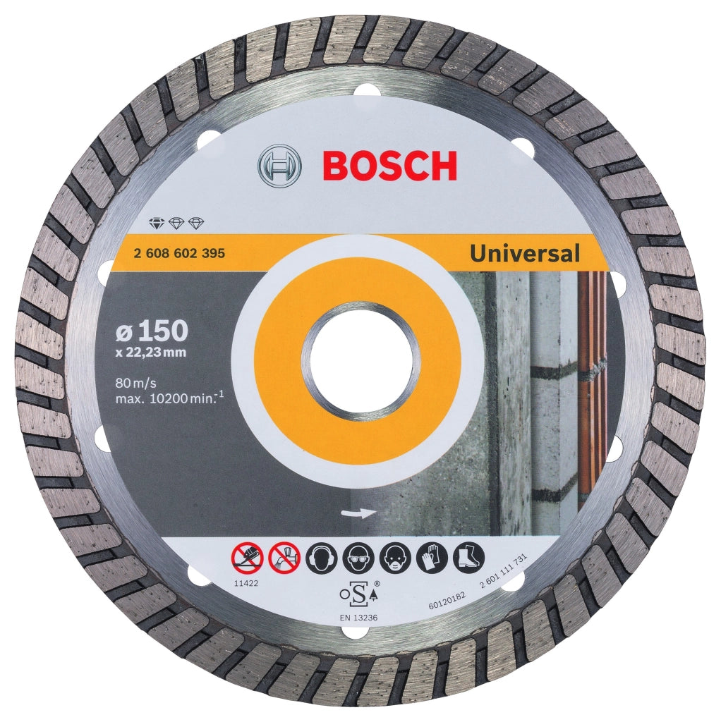 2608602395 - Disco diamantato Standard for Universal Turbo 150 x 22,23 x 2,5 x 10 mm