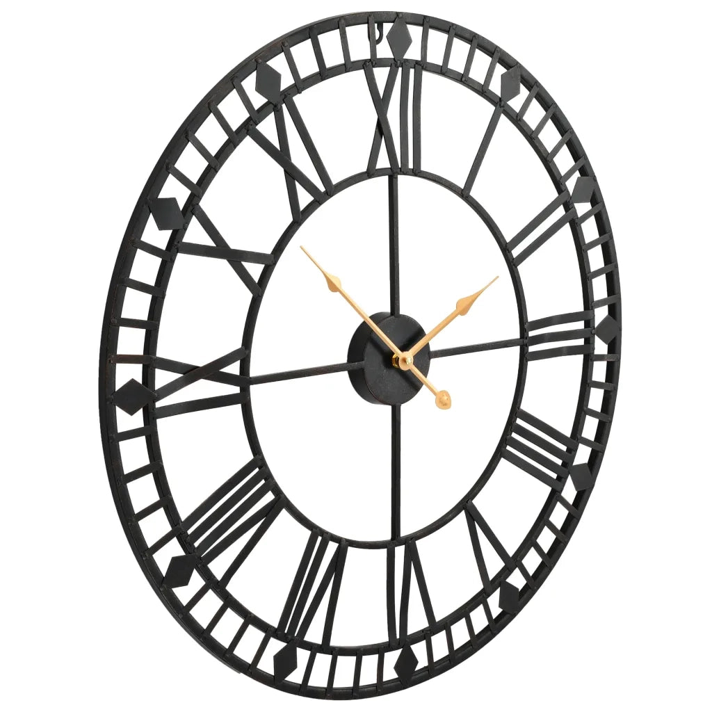 Orologio da Parete Vintage al Quarzo in Metallo 60 cm XXL 50645