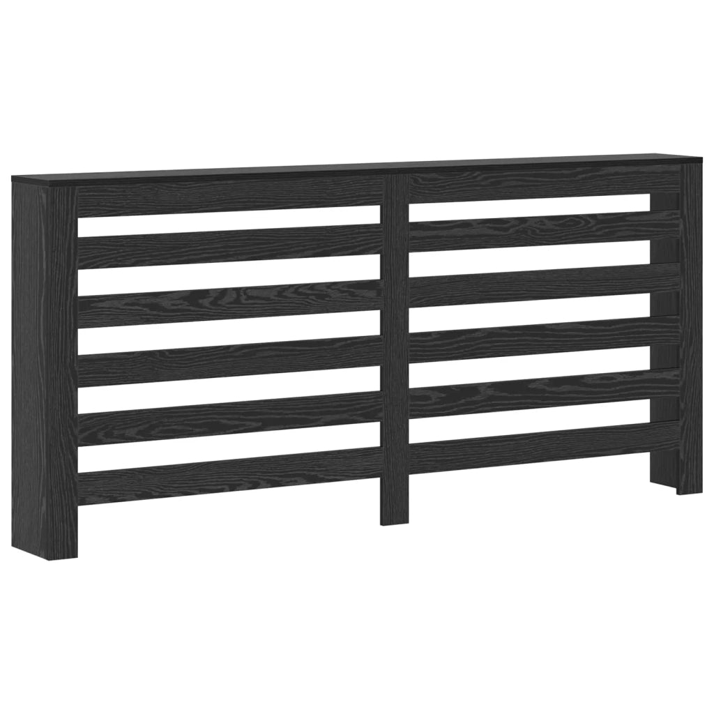 Copertura per radiatori Rovere Nero 175 x 20 x 82 cm CFW1168085