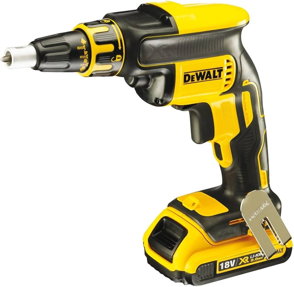 Avvitatore cartongesso DeWalt 18V 4.400 RPM 30NM solo corpo DCF620NT