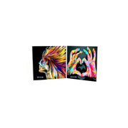 Trade Shop - 2 Cornici Cornice Espositore In Plexiglass Orizzontale Portafoto Porta Foto -