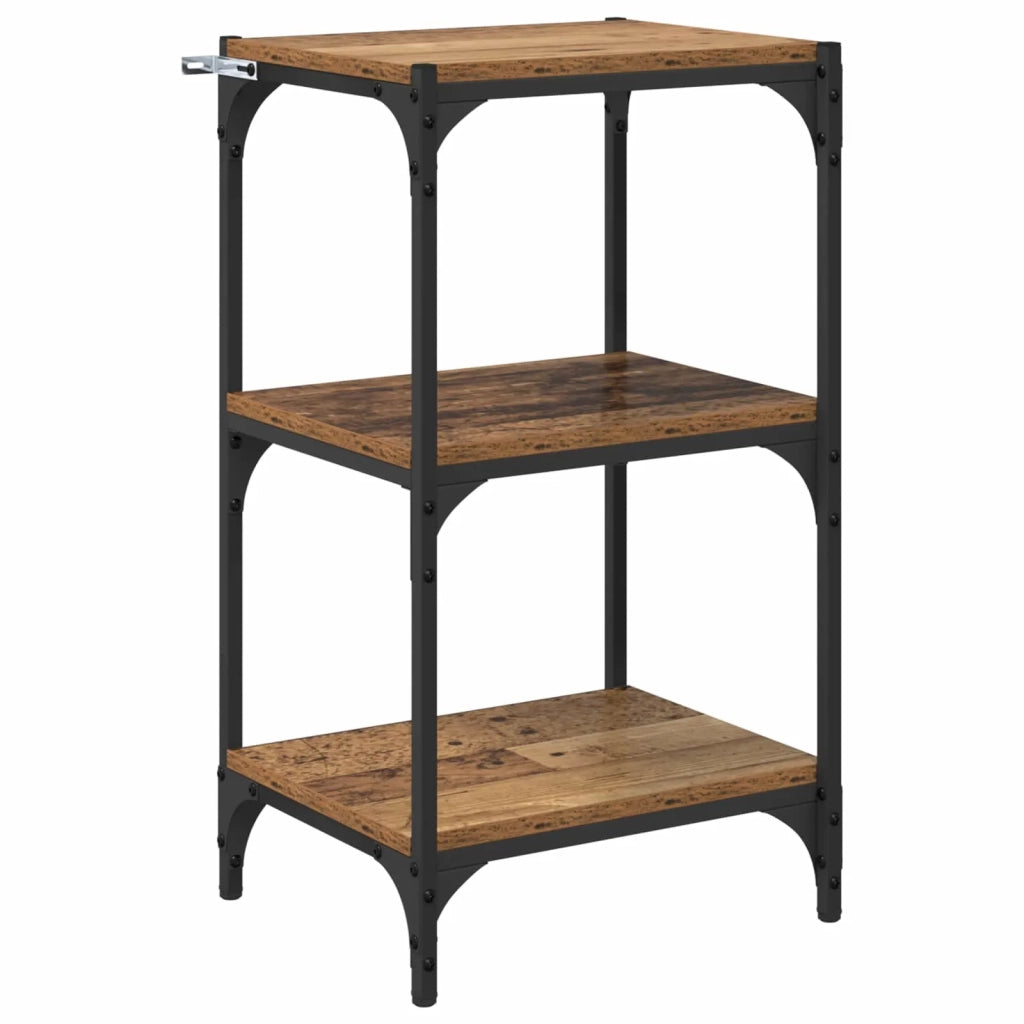 Armadio per Libri Legno vecchio 40 x 33 x 70,5 cm