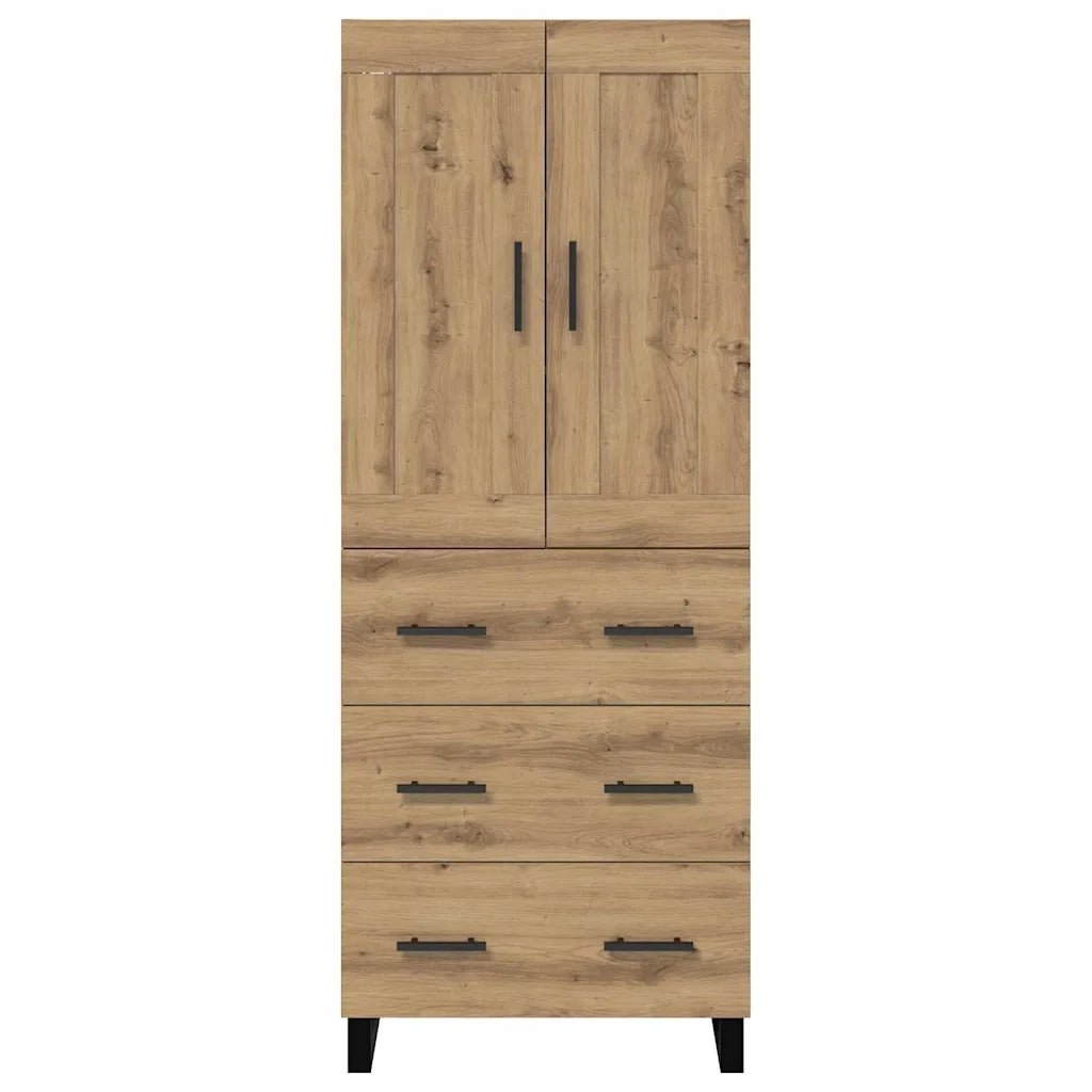 Credenza con cassetto Rovere artigianale 69,5 x 34 x 180 cm 3415950