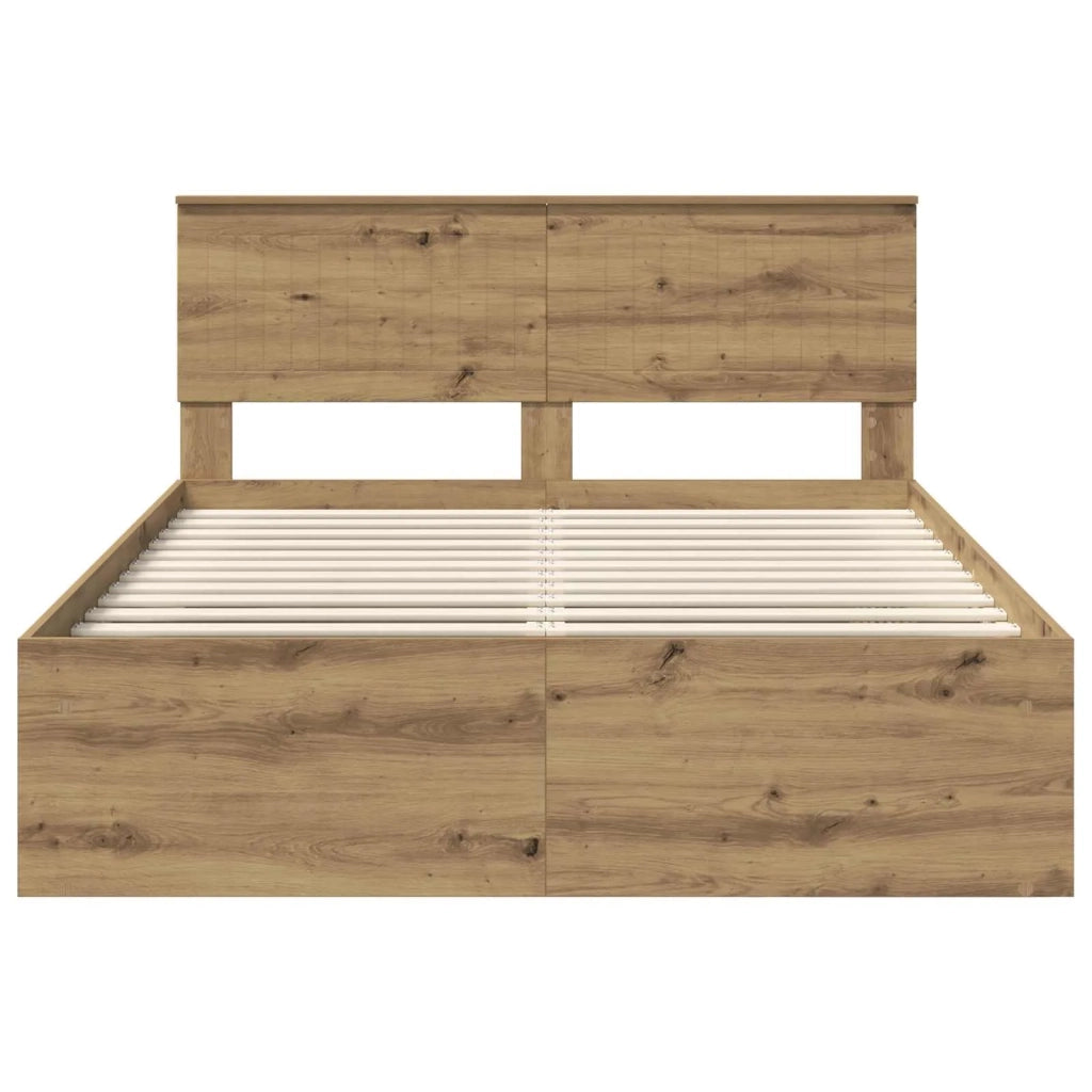 Struttura del letto Rovere Artigianale 140 x 200 cm 3410599