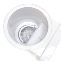 Set skimmer fisso con bocchetta d'aspirazione per piscine con cestello di raccolta