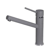 Rubinetto Miscelatore Cucina Elleci Sava Metaltek Grigio Titanium MMKSAV73