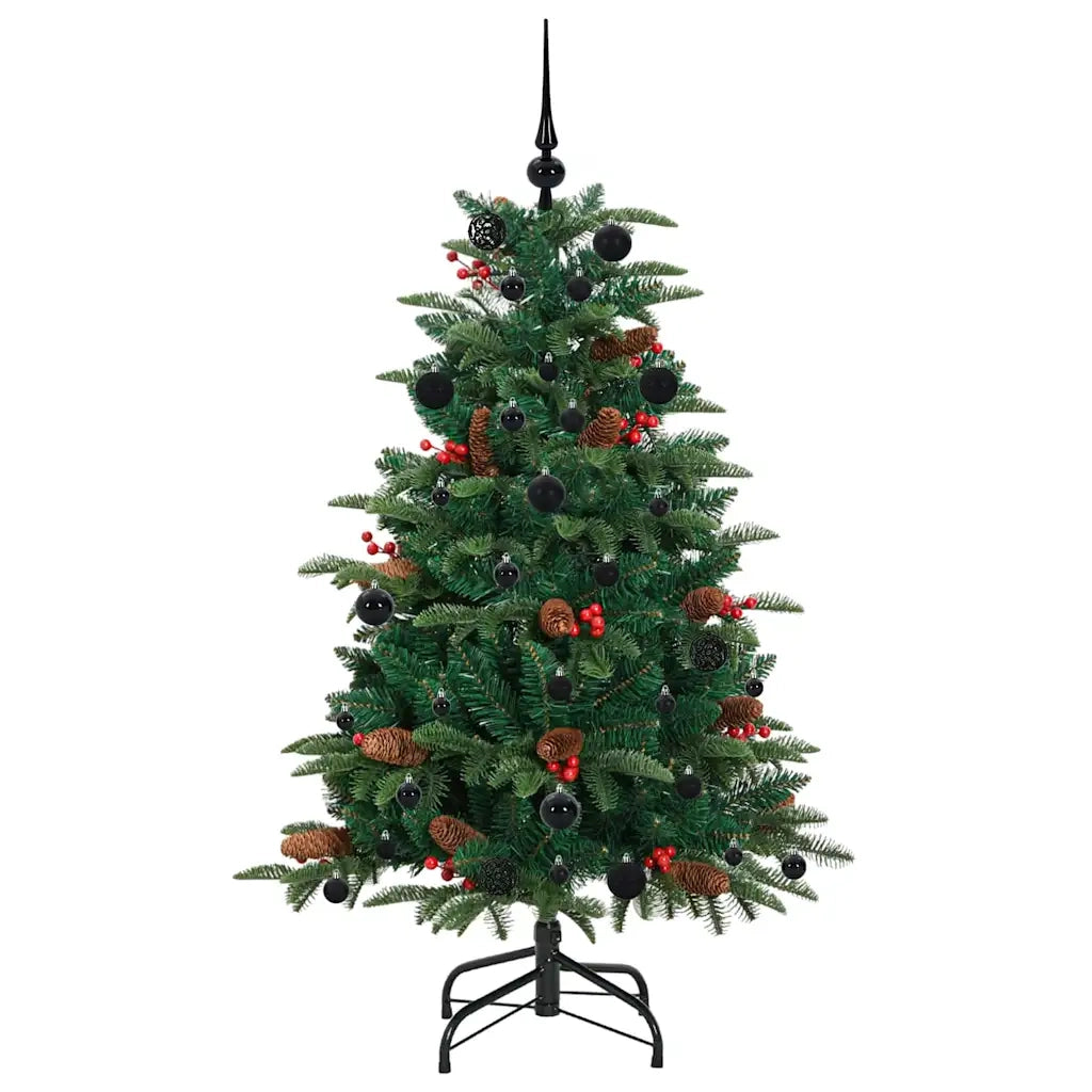 Albero di Natale | Decorazioni natalizie artificiale con 150 LED Verde 150 cm