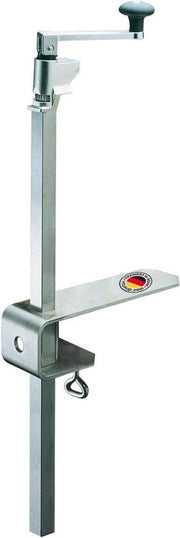 Montaggio di tavolo con apri viti professionale - 84 cm di lunghezza - acciaio/acciaio inossidabile