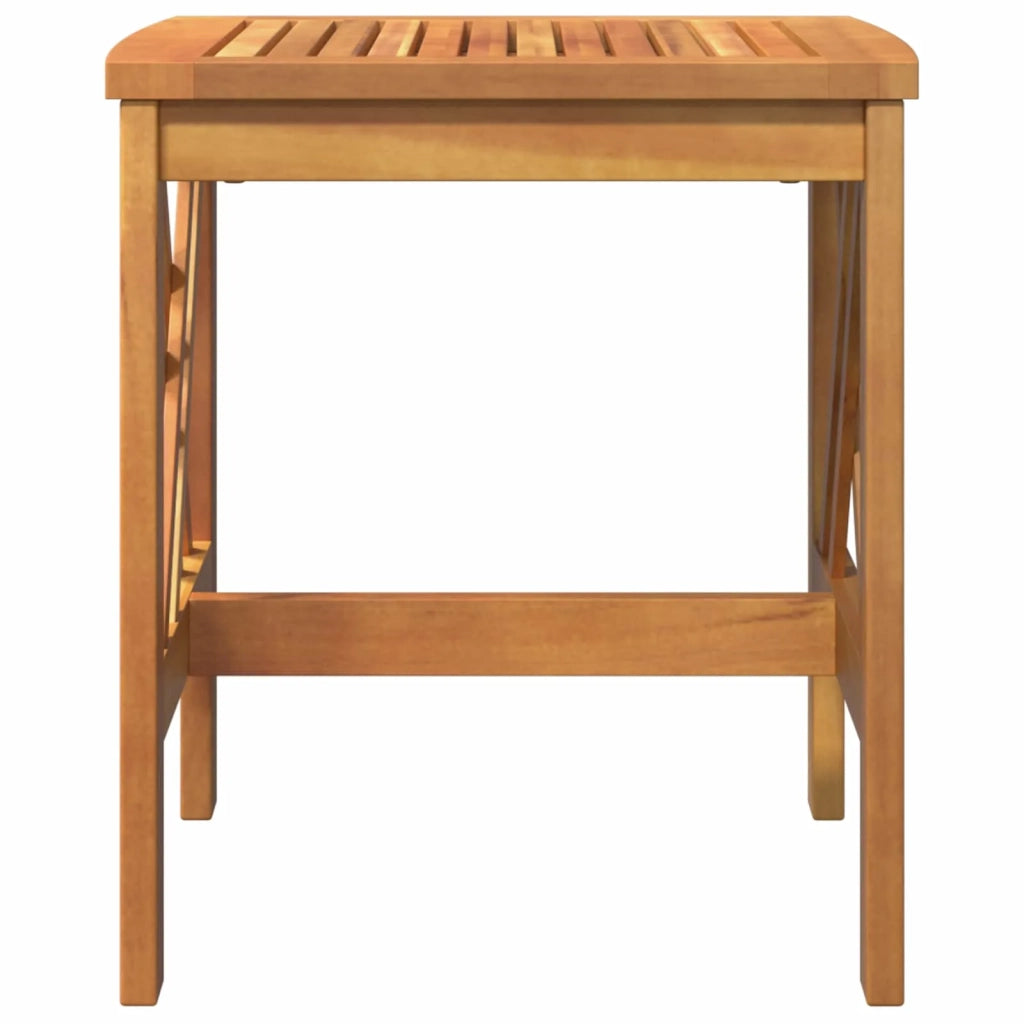Tavolo laterale Marrone Legno massello di acacia 4106452