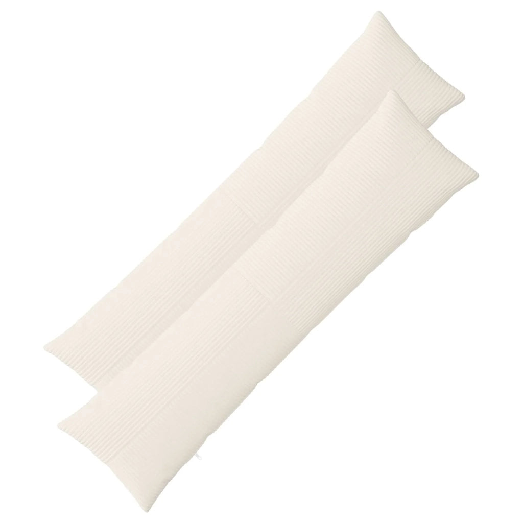 Federa 2 pcs ALMELO Crema 40 x 145 cm corduroy 914298