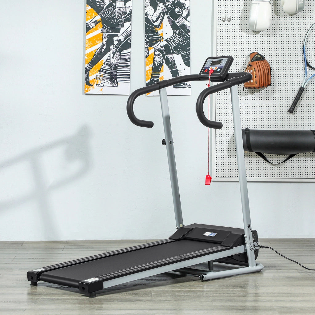 Tapis Roulant Elettrico Pieghevole ¨C Minimal ¨C 1-10 Km/h 500W Schermo Multifunzione