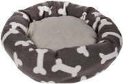 Cuscino per cani - Materiale zucchero a velo - Cuscino per cani - Divano per cani - Fondello antiscivolo - Altezza del bordo rialzato - Dimensioni 47x40x11cm