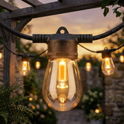 Luci a tendina RGBW IP44 ¨C Zephmum ¨C Grigio