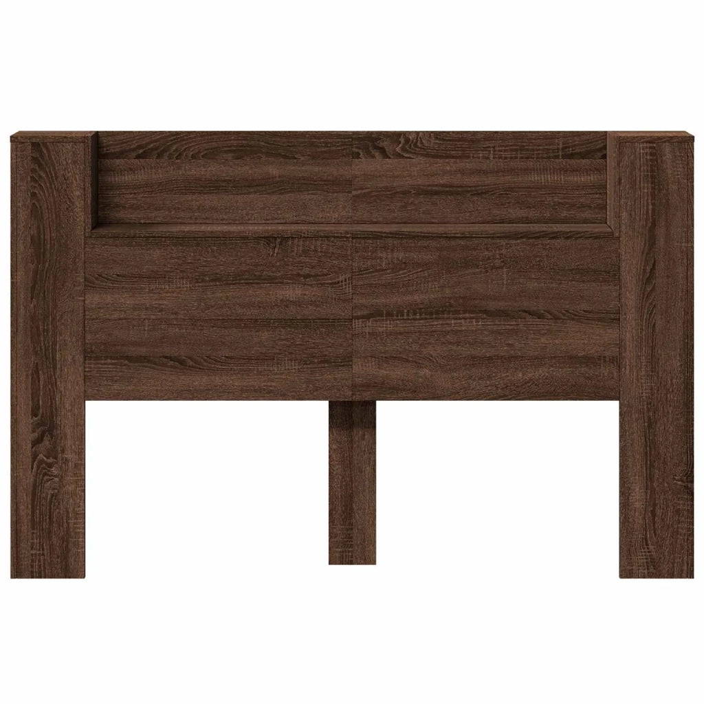 Testiera Letto Rovere Marrone Legno ingegnerizzato