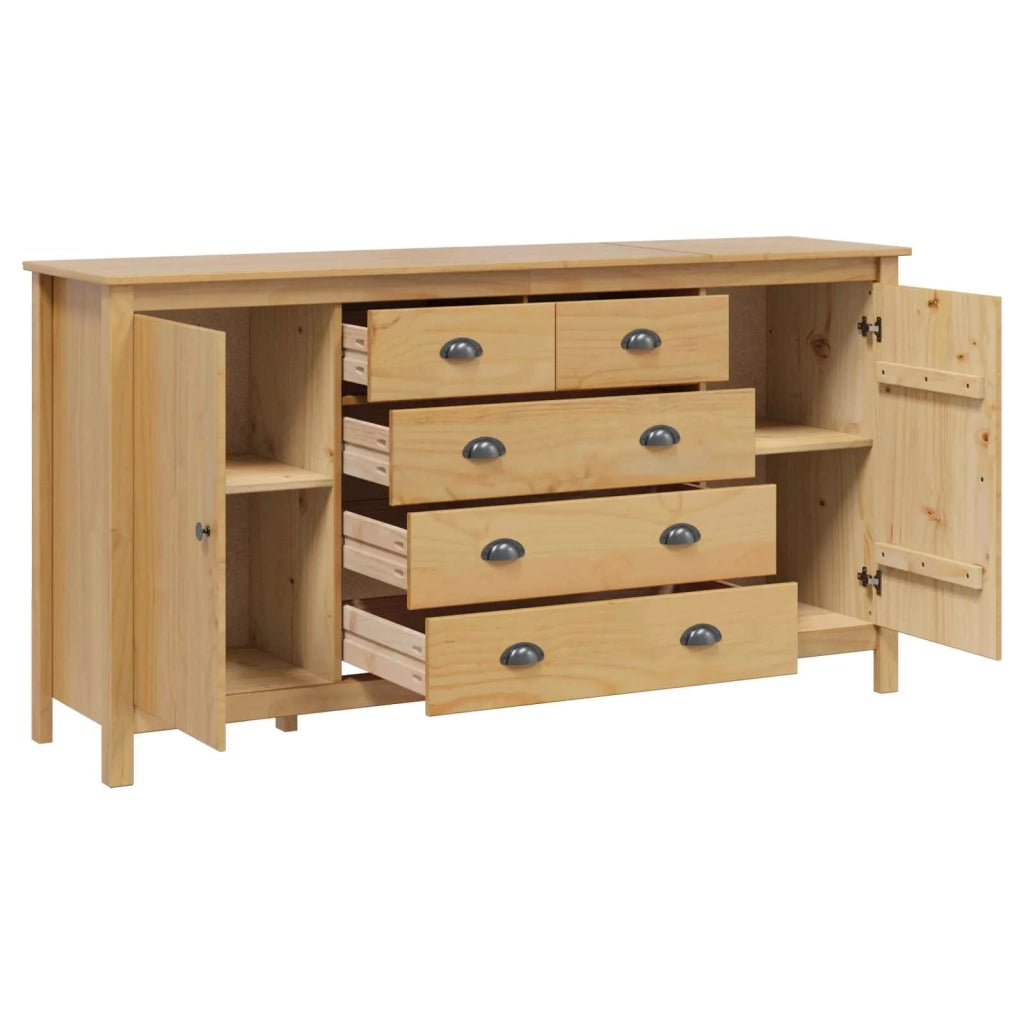 Credenza con cassetto HILL Marrone miele 154 x 40 x 80 cm 42025035