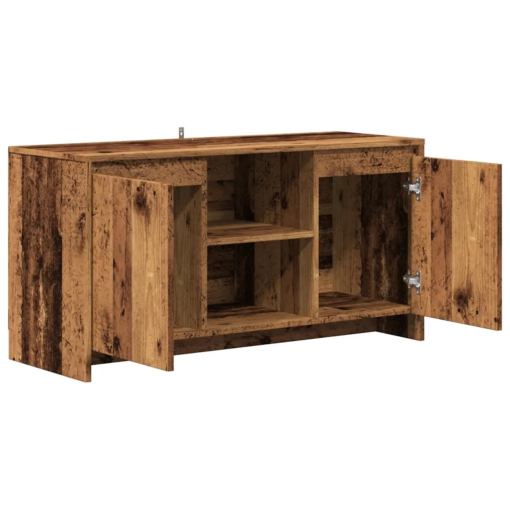 Mobile Porta TV Legno Antico 102x37,5x52,5 cm Legno Multistrato 856782