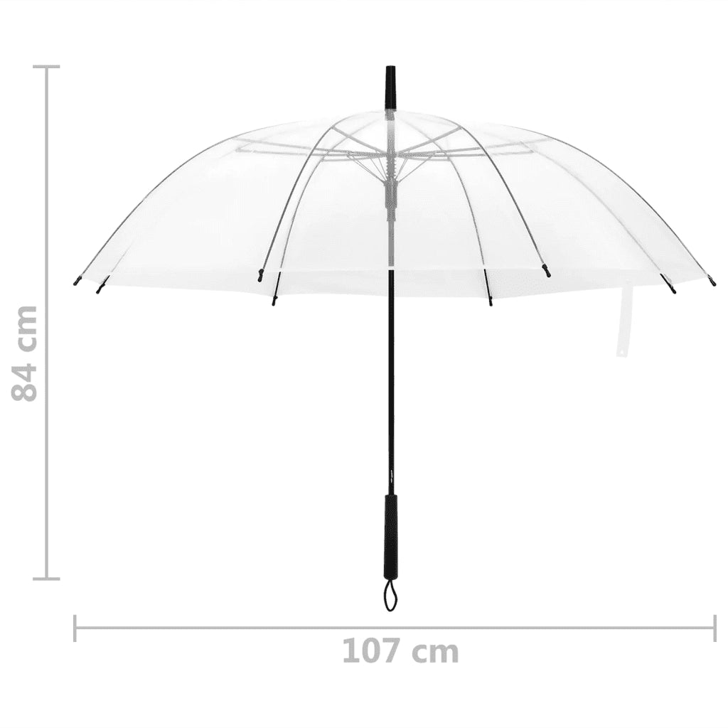 Ombrello Trasparente 107 cm 149141