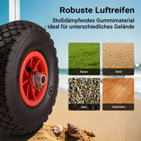 Carrello da trasporto per kayak In alluminio con pneumatici Ø 26 cm Larghezza regolabile Max 90 kg