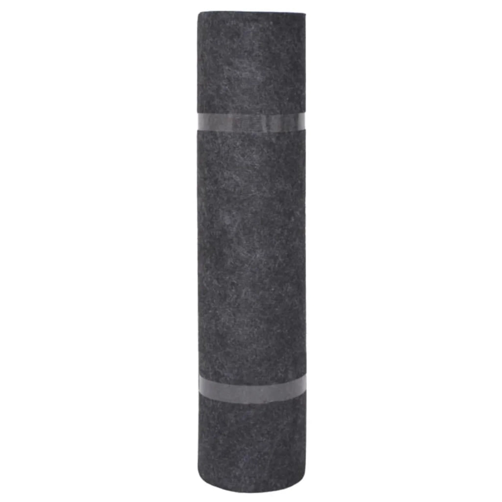 Tappeto Antracite 1,2 x 15 m Poliestere 331335