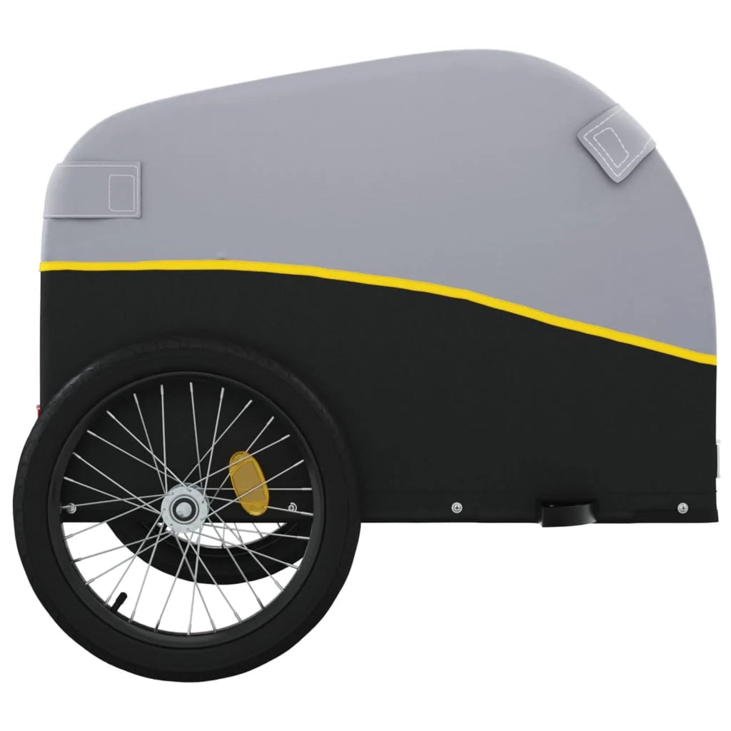Rimorchio/carrello per il trasporto di biciclette 45 kg ferro giallo 02_0044412