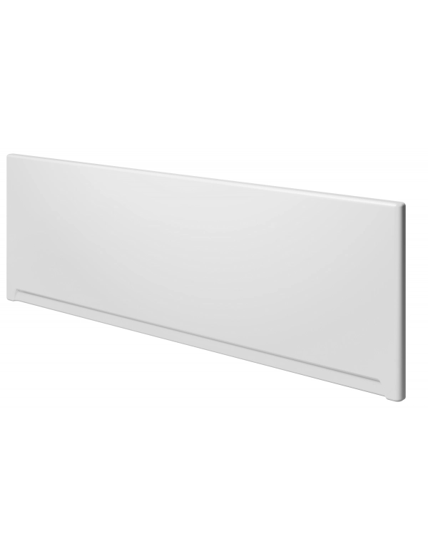 Grembiule vasca frontale universale 150x57 cm in acrilico bianco