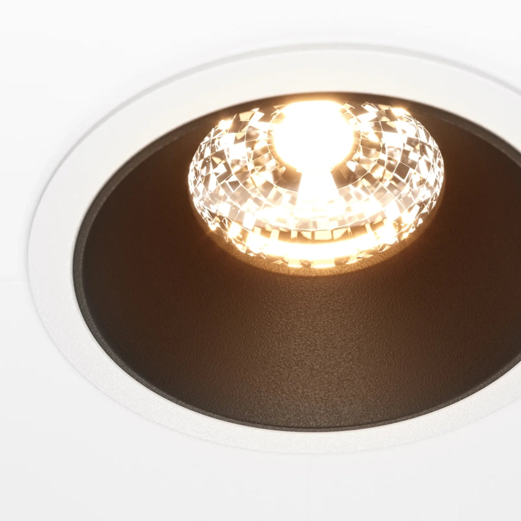 Maytoni Lampada da Incasso Alfa LED 1 luce LED integrato bianco alluminio
