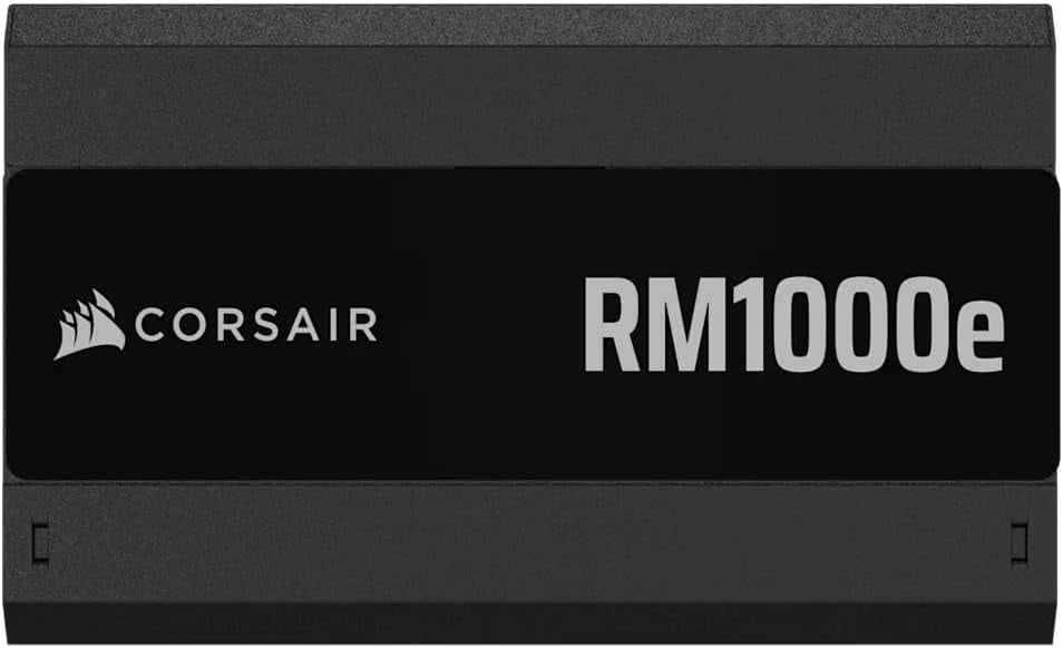 2025 RMe Series, RM1000e, 1000 Watt, ATX 3.1, PCIe 5.1, certificato Cybenetics GOLD, alimentatore completamente modulare