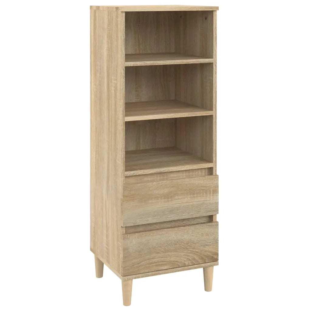 Credenza Rovere Sonoma 40x36x110 cm in Legno Multistrato 821239