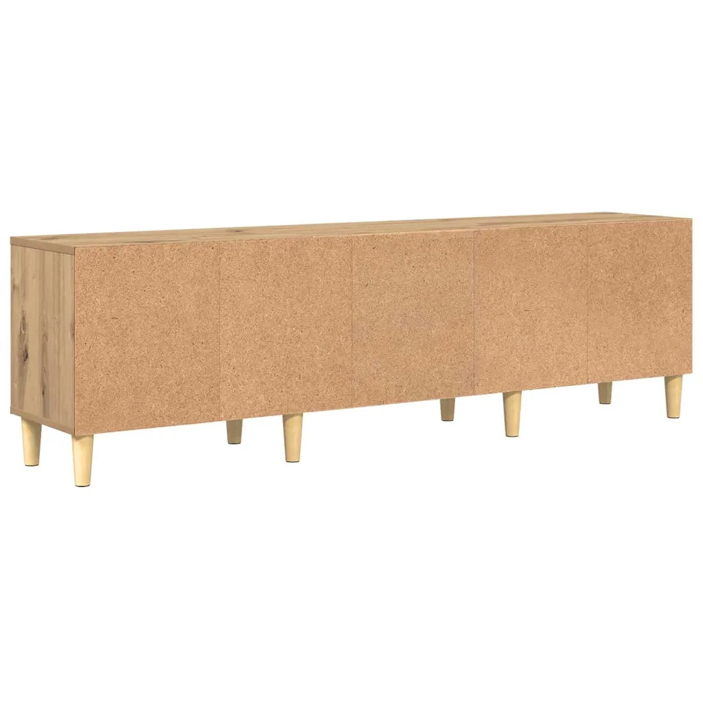 vidaXL Mobile TV rovere artigianale 150 x 30 x 45 cm Legno multistrato