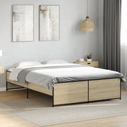 Giroletto Rovere Sonoma 135x190 cm in Legno Multistrato Metallocod mxl 91819