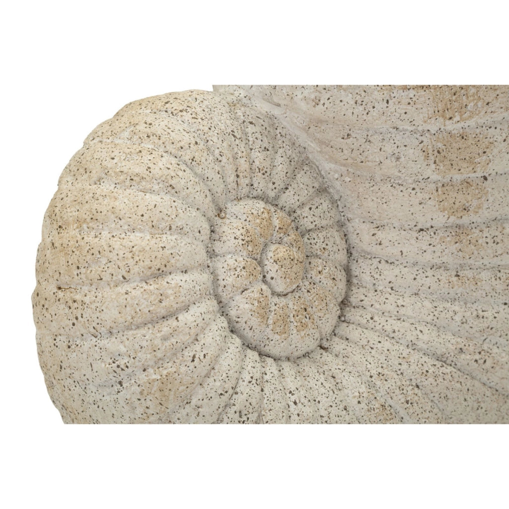 Vaso Decorativo VKH1048, Beige, MgO, 33x19x23 cm