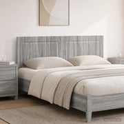 Testiera da Muro UTRECHT Sonoma grigio Legno ingegnerizzato 897831
