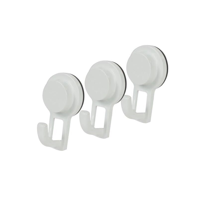 KIT SET 3 PZ MAURY'S STRONG GANCIO APPENDI TUTTO A VENTOSA PER BAGNO